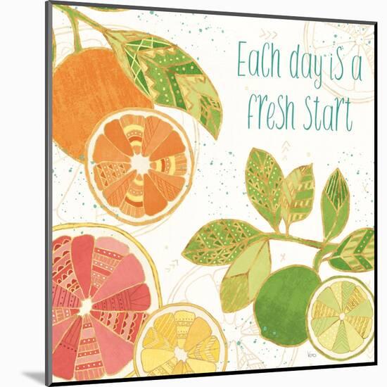 Citrus Splash IV-Veronique Charron-Mounted Art Print