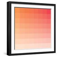 Citrus Square Spectrum-Kindred Sol Collective-Framed Art Print