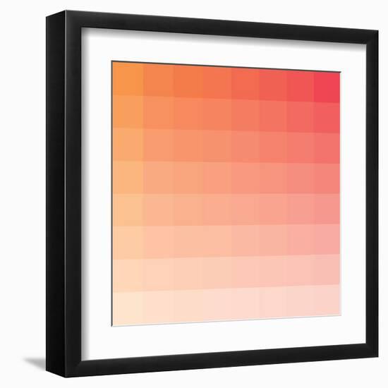 Citrus Square Spectrum-Kindred Sol Collective-Framed Art Print