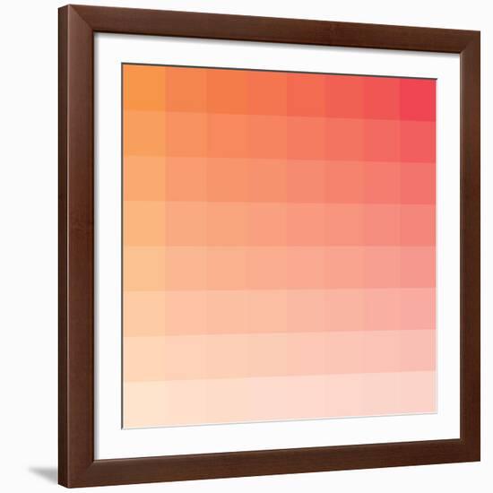 Citrus Square Spectrum-Kindred Sol Collective-Framed Art Print