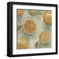 Citrus Study in Oil II-Emma Scarvey-Framed Art Print