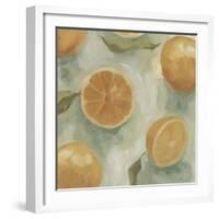 Citrus Study in Oil II-Emma Scarvey-Framed Art Print