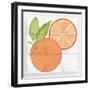 Citrus Tile V-Elyse DeNeige-Framed Art Print