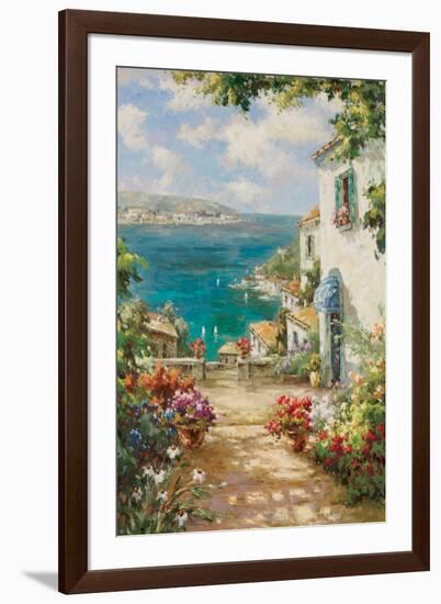 Citta del Mare-Paline-Framed Art Print