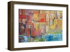 City 11-null-Framed Art Print