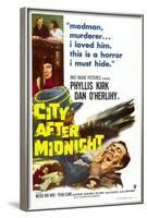 City after Midnight-null-Framed Art Print