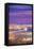 City Alive, Amazing Fog and City Lights Sunset Over San Francisco-Vincent James-Framed Stretched Canvas