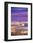 City Alive, Amazing Fog and City Lights Sunset Over San Francisco-Vincent James-Framed Photographic Print