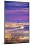 City Alive, Amazing Fog and City Lights Sunset Over San Francisco-Vincent James-Mounted Photographic Print