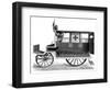 City Ambulance, 19th Century-Science Photo Library-Framed Photographic Print