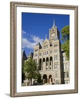 City and County Building, Salt Lake City, Utah, United States of America, North America-Richard Cummins-Framed Photographic Print