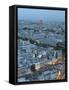 City and Eiffel Tower, Viewed over Rooftops, Paris, France, Europe-Gavin Hellier-Framed Stretched Canvas