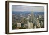 City and Petronas Towers-Tuul-Framed Photographic Print