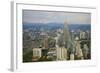 City and Petronas Towers-Tuul-Framed Photographic Print