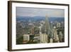 City and Petronas Towers-Tuul-Framed Photographic Print