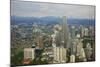 City and Petronas Towers-Tuul-Mounted Photographic Print