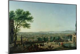 City and Port of Toulon, 1756-Claude Joseph Vernet-Mounted Giclee Print