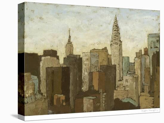 City and Sky II-Megan Meagher-Stretched Canvas