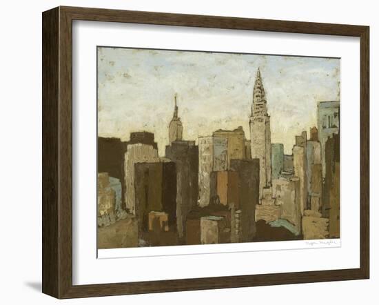 City and Sky II-Megan Meagher-Framed Art Print