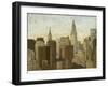 City and Sky II-Megan Meagher-Framed Art Print