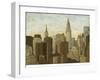 City and Sky II-Megan Meagher-Framed Art Print