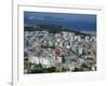 City and the Ria De Vigo, Islas Cies in the Distance, Vigo, Galicia, Spain, Europe-Maxwell Duncan-Framed Photographic Print