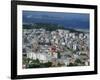 City and the Ria De Vigo, Islas Cies in the Distance, Vigo, Galicia, Spain, Europe-Maxwell Duncan-Framed Photographic Print