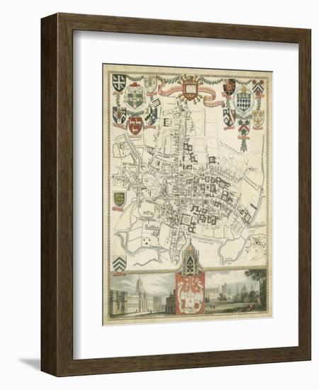 City and University of Oxford-null-Framed Art Print