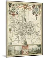 City and University of Oxford-null-Mounted Art Print