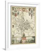 City and University of Oxford-null-Framed Art Print