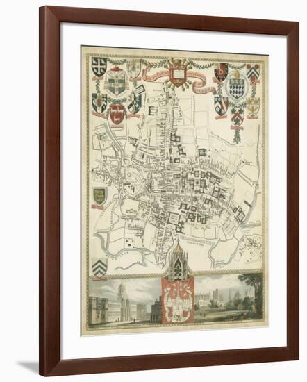 City and University of Oxford-null-Framed Art Print