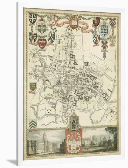 City and University of Oxford-null-Framed Art Print