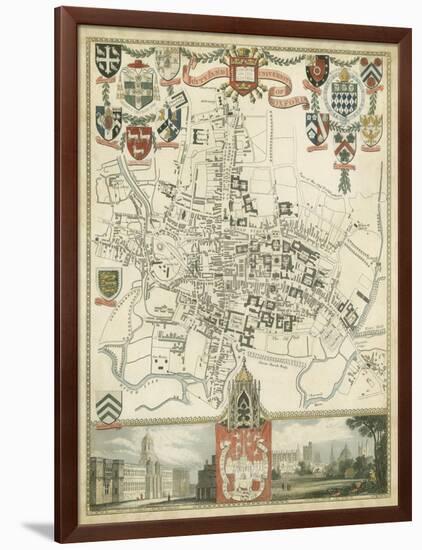 City and University of Oxford-null-Framed Art Print