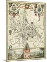 City and University of Oxford-null-Mounted Art Print