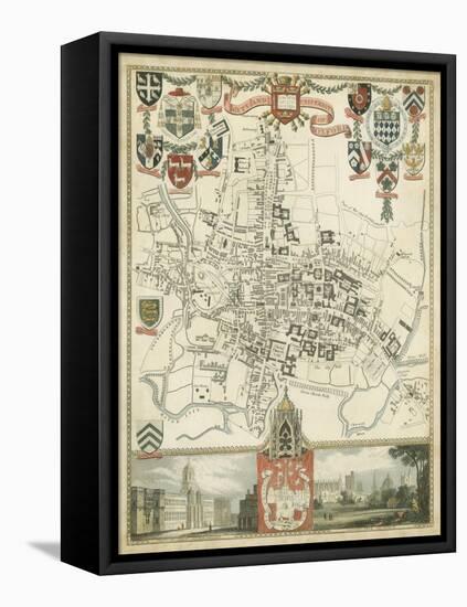 City and University of Oxford-null-Framed Stretched Canvas
