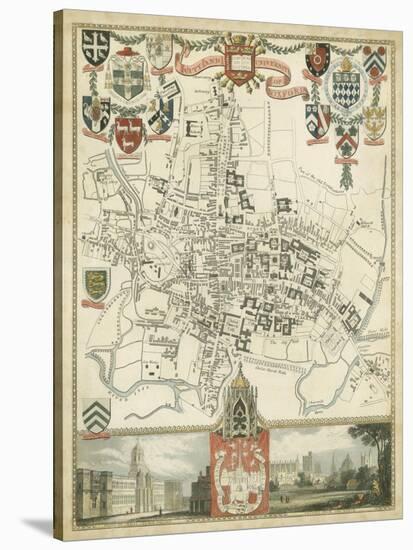 City and University of Oxford-null-Stretched Canvas