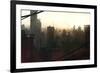 City at Dawn-Stephane Belin-Framed Premium Giclee Print