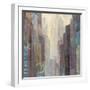 City at Dawn-Hristova Albena-Framed Premium Giclee Print