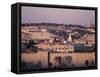 City at Dusk - Israel, Jerusalem-null-Framed Stretched Canvas