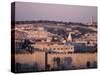 City at Dusk - Israel, Jerusalem-null-Stretched Canvas