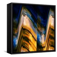 City at Night 4-Ursula Abresch-Framed Stretched Canvas