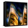 City at Night 4-Ursula Abresch-Framed Stretched Canvas