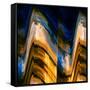 City at Night 4-Ursula Abresch-Framed Stretched Canvas