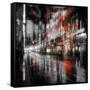 City At Night 5-Ursula Abresch-Framed Stretched Canvas