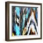 City at Night in Snow-Ursula Abresch-Framed Premium Photographic Print