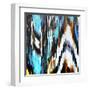 City at Night in Snow-Ursula Abresch-Framed Premium Photographic Print