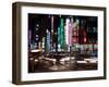 City at Night, Taipei, Taiwan, Asia-Charles Bowman-Framed Photographic Print