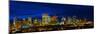 City at Night-null-Mounted Photographic Print