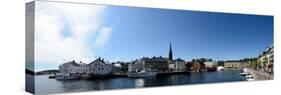 City at the Waterfront, Arendal, Aust-Agder, Norway-null-Stretched Canvas