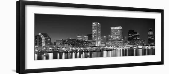City at the Waterfront, Baltimore, Maryland, USA-null-Framed Photographic Print